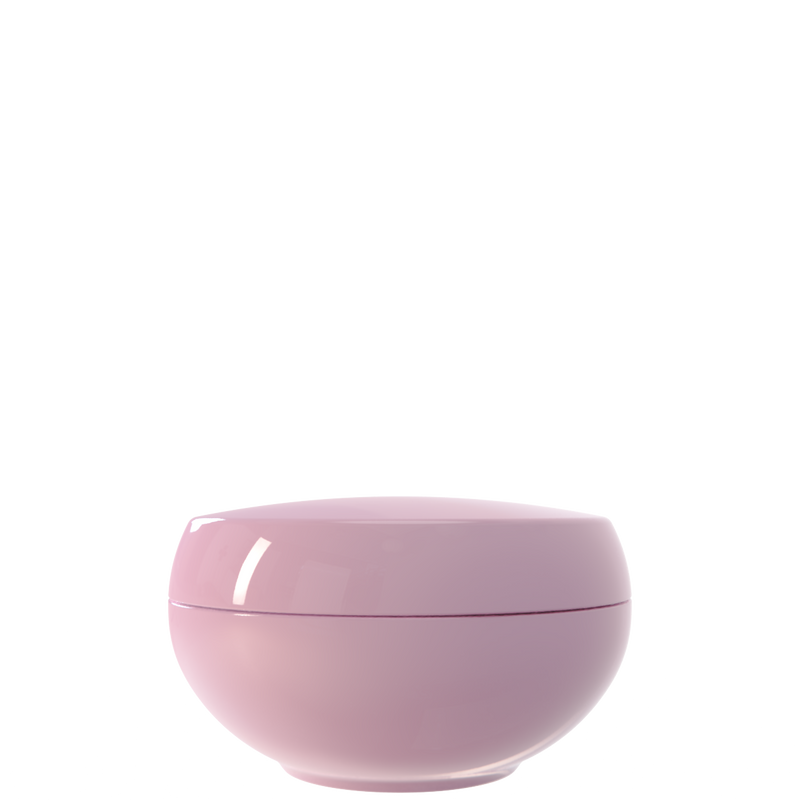 Ju 04 interchangeable cosmetic holder in dusty pink, front view